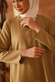 The Asal Kita Women Embellish Kebaya Top - Butter Olive