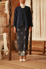 The Asal Kita Women Jacquard Skirt - Space Aman