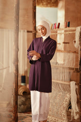 The Asal Kita Women Kebarung Top - Royal Purple