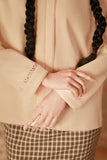 The Asal Kita Women Lace Kebaya Top - Creamy