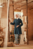 The Asal Kita Women Kebarung Top - Deep Teal