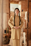 The Asal Kita Women Fusion Kurung Top - Oat Grain