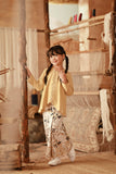 The Asal Kita Embellish Kebaya Top - Champagne Yellow