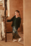 The Asal Kita Embellish Kebaya Top - Emerald Green