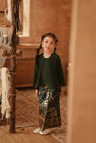 The Asal Kita Embellish Kebaya Top - Emerald Green