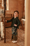 The Asal Kita Embellish Kebaya Top - Emerald Green
