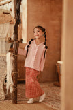 The Asal Kita Embroidered Kebaya Top - Coral Blush