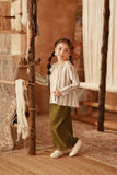 The Asal Kita Lace Skirt - Green Olive