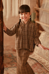 The Asal Kita Lace Kebaya Top - Linea Brown