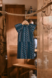 The Hariri Babies Kurung - Teal Borneo