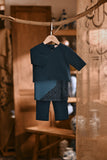 The Hariri Babies Kurta - Deep Teal