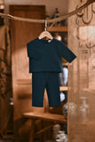 The Hariri Babies Kurta - Deep Teal
