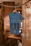 The Hariri Babies Kurta - Jade Teal