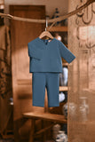 The Hariri Babies Kurta - Jade Teal