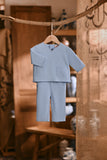The Hariri Babies Kurta - Clean Blue