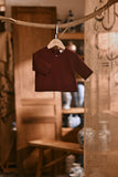 The Hariri Babies Kurta - Royal Burgundy