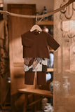 The Hariri Babies Kurta - Milk Chocolate