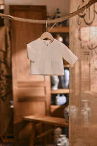The Hariri Babies Kurta - Whisper Cream