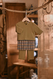 The Hariri Babies Kurta - Butter Olive