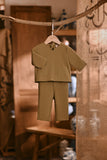 The Hariri Babies Kurta - Butter Olive