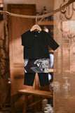 The Hariri Babies Kurta - Black