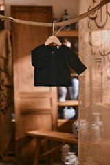 The Hariri Babies Kurta - Black