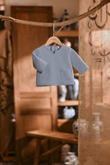 The Hariri Babies Kurta - Blue Fog