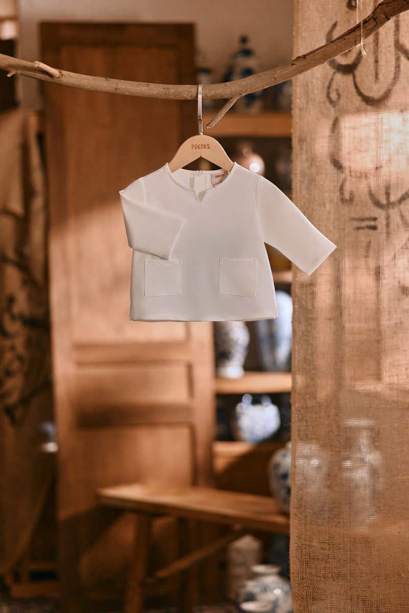 The Hariri Babies Kurta - Off White