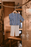 The Hariri Babies Kurta - Blue Borneo