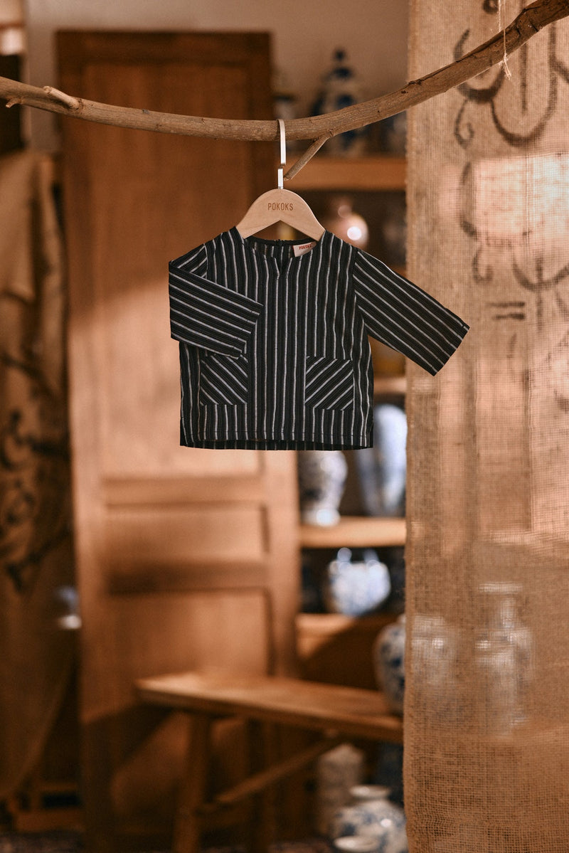 The Hariri Babies Kurta - Shadowstripe