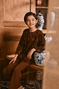 The Hariri 3/4 Sleeve Kurta - Senja