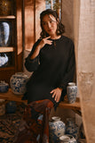 The Hariri Women Pesak Kurung Top - Black