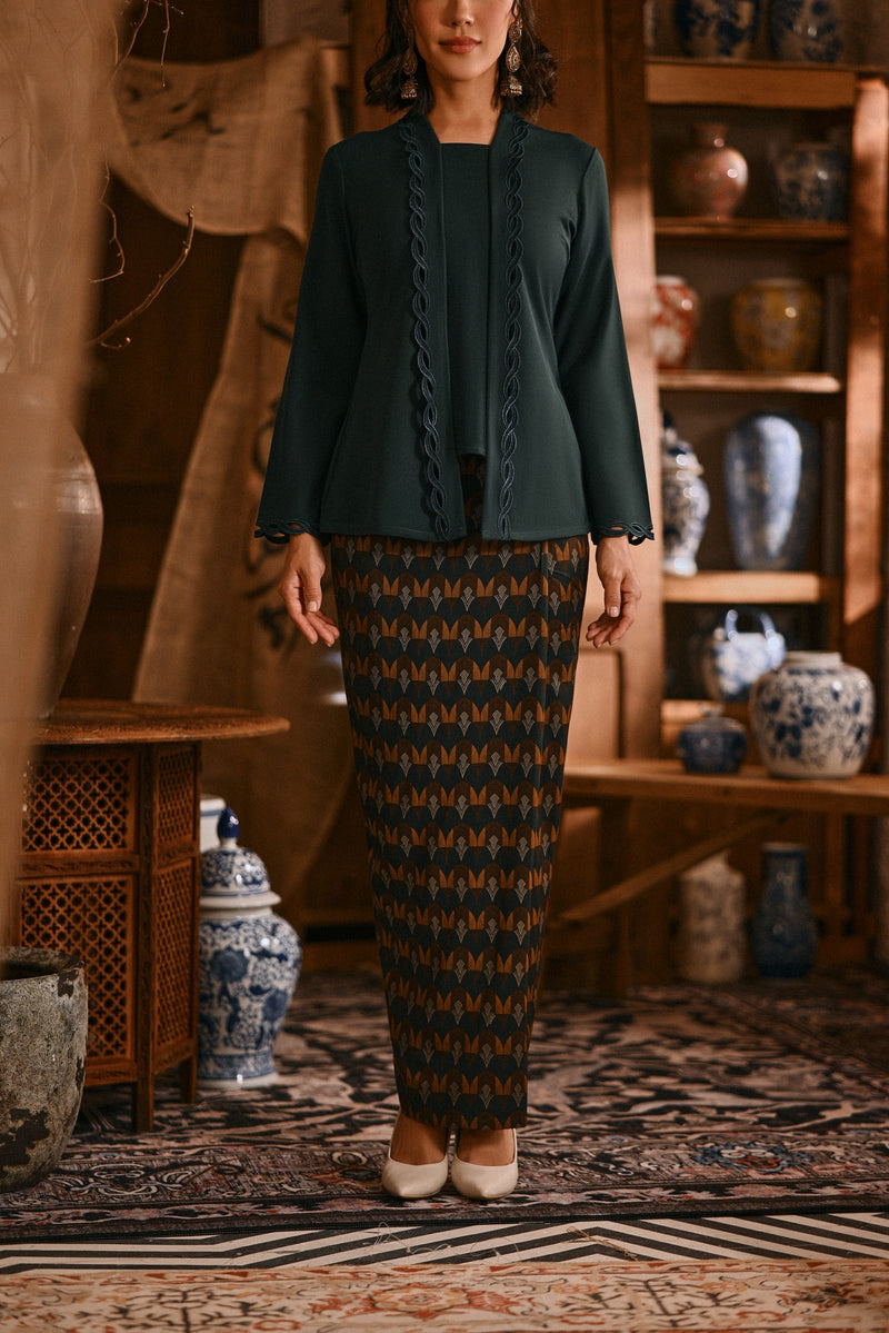 The Hariri Women Folded Skirt - Lentera