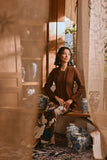 The Hariri Women Classic Kebaya Top - Milk Chocolate