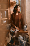 The Hariri Women Classic Kebaya Top - Milk Chocolate