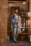 The Hariri Men 3/4 Sleeve Kurta - Kinabalu