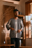 The Hariri Men 3/4 Sleeve Kurta - Pautan