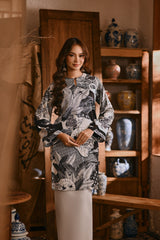 The Hariri Women Pesak Kurung Top - Empire Oasis