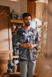 The Hariri Men 3/4 Sleeve Kurta - Kinabalu