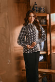 The Hariri Women Mandarin Collar Blouse - Pautan