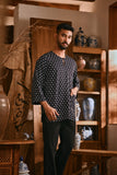 The Hariri Men 3/4 Sleeve Kurta - Seloka