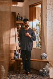The Hariri Men 3/4 Sleeve Kurta - Seloka