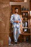 The Hariri Men 3/4 Sleeve Kurta - Sungai