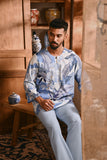 The Hariri Men 3/4 Sleeve Kurta - Sungai