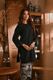 The Hariri Women Pesak Kurung Top - Black