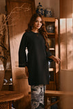 The Hariri Women Pesak Kurung Top - Black