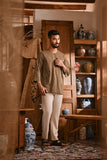 The Hariri Men 3/4 Sleeve Kurta - Leafline