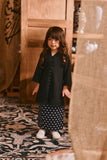 The Hariri Neo Kurung Top - Black