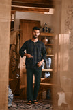 The Hariri Men 3/4 Sleeve Kurta - Evergreen Square