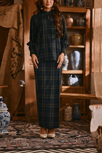 The Hariri Women Folded Skirt - Evergreen Square